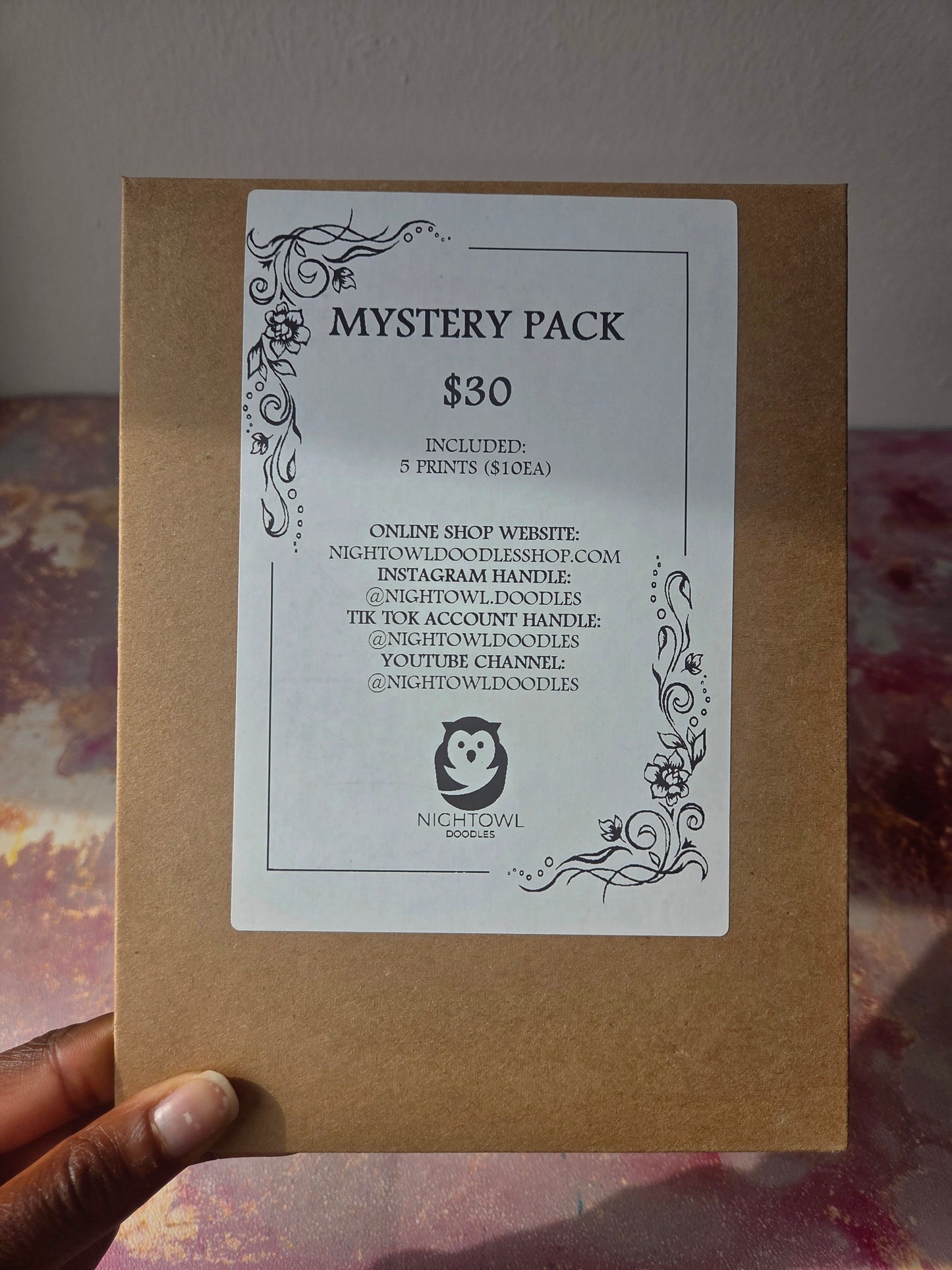 Tier 2 - $30 Mystery Pack - 5 Mini Prints